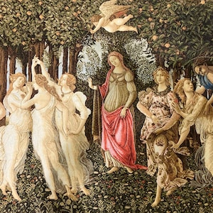 Primavera Botticelli Tapestry - Etsy