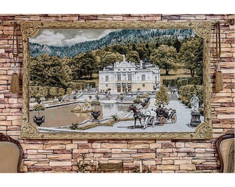 Borsa Donna Signare Tapestry - Tracolla/Spalla, Design Londra William Morris, Ecopelle, 34x23x12 Cm