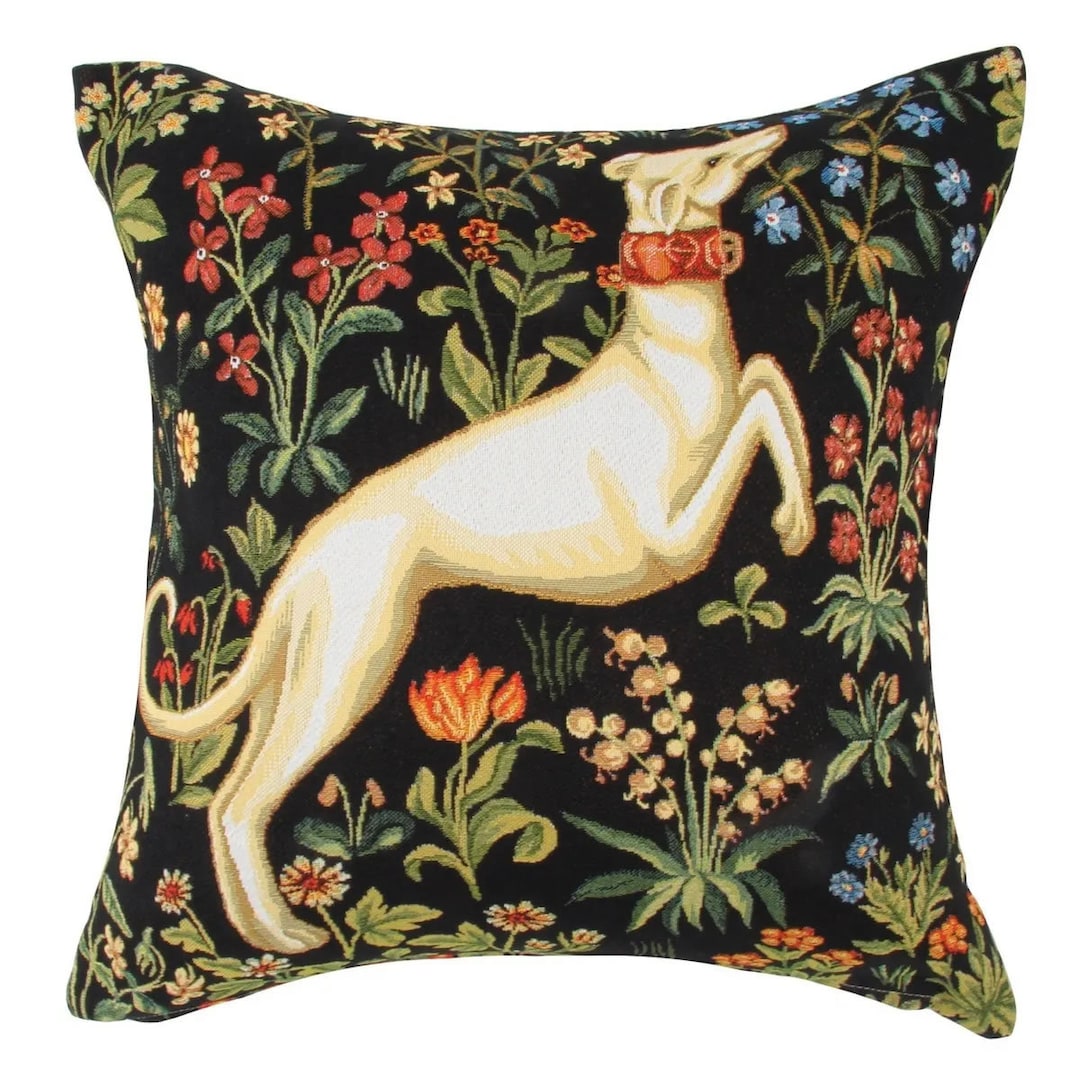 William Morris Classical Tapestry Pillow Case Sham Cover Cushion Dog