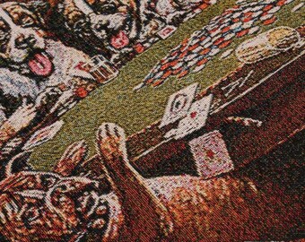 Wall Tapestry Dogs Playing Poker Cards III Coolidge NOT PRINT Wall
