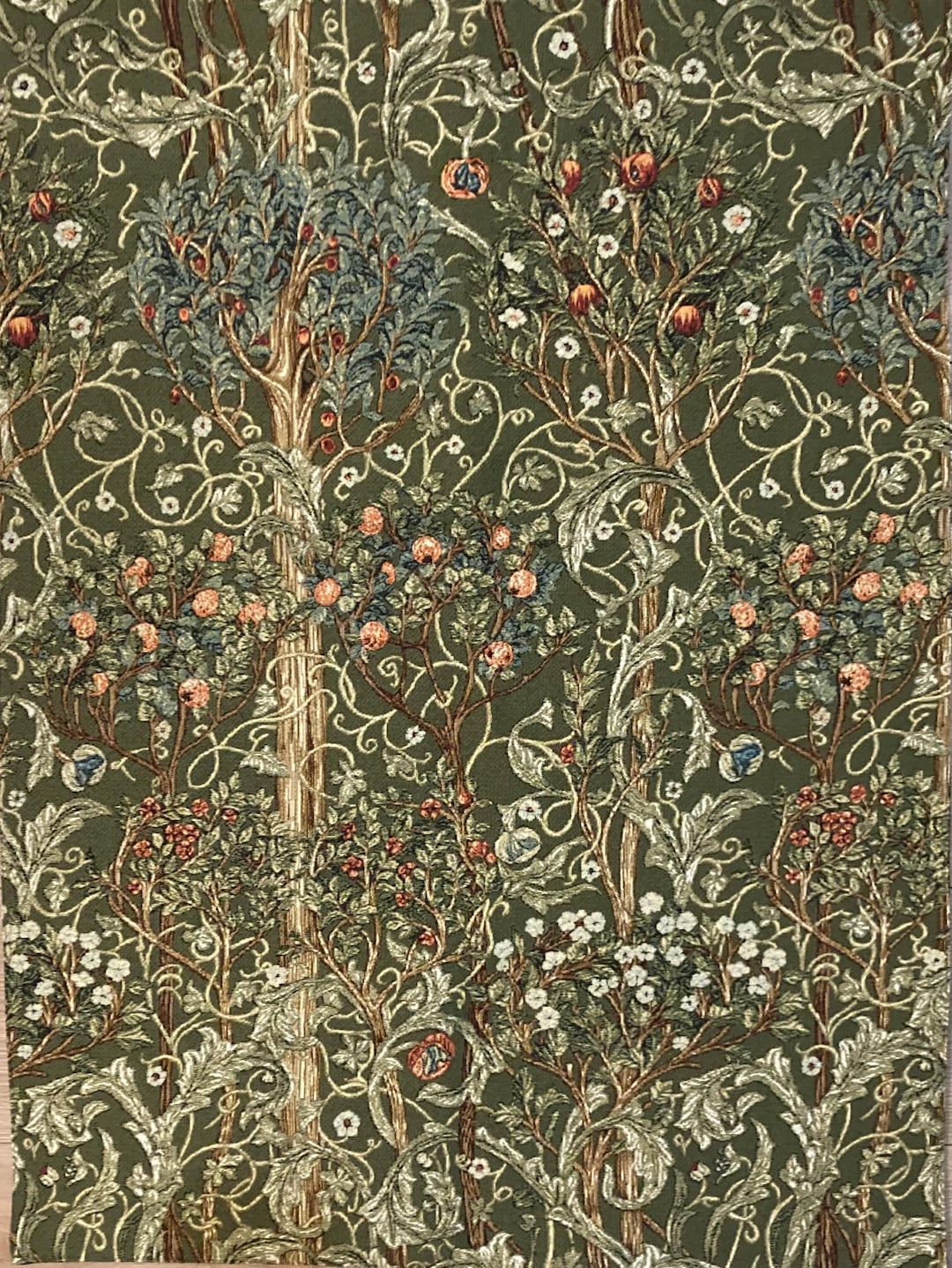 William Morris Art Orchard Fruit Garden Wall Tapestry Tree of Life ...