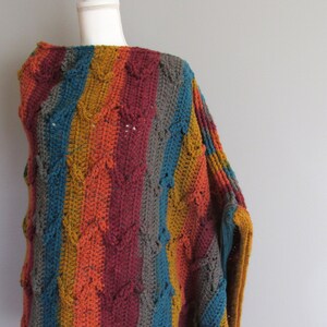 Zig Zag Poncho | Easy Crochet Pattern