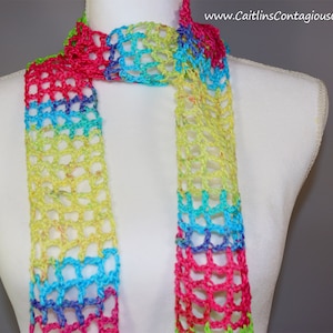 Summer Scarf | Beginner Crochet Pattern