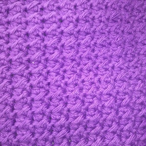 Crochet Crunch Stitch Dish Cloth Rag Wash Cloth Towel Easy and Quick ...