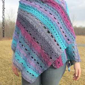 Greek Goddess Wrap | Easy Crochet Pattern