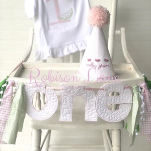 Quilted Banner Machine Embroidery Font ITH
