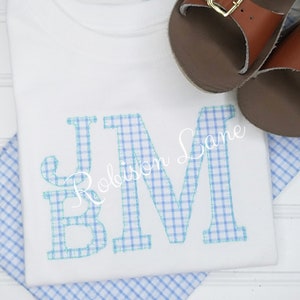 Stacked Monogram Applique Font