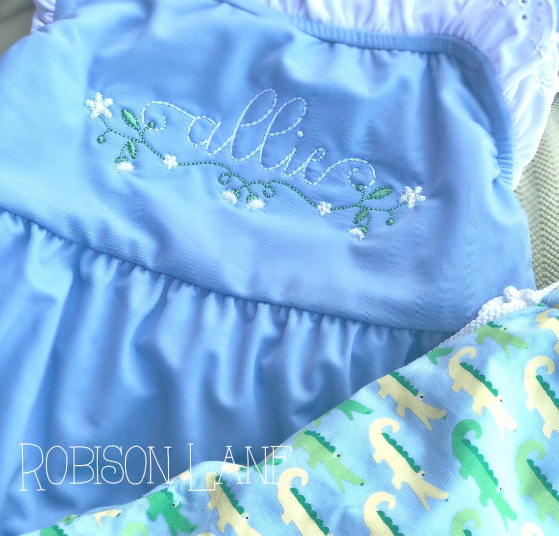 Libba Floral Machine Embroidery Frame Etsy