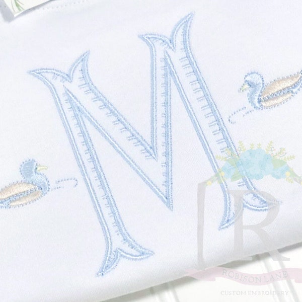 Mini Mallard Machine Embroidery Design