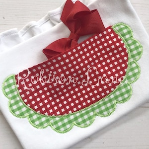Watermelon Pocket Applique Design