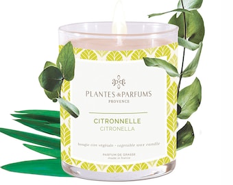 Bougie parfumée: à la Citronnelle