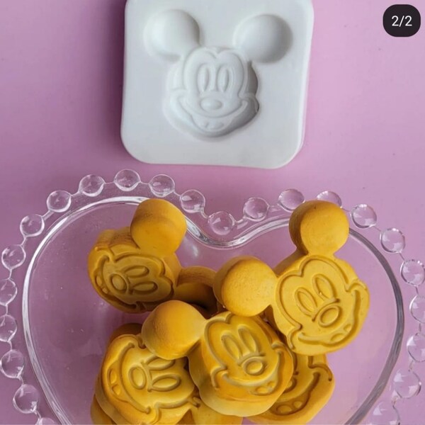 Moule en silicone pour biscuits Mickey Mouse