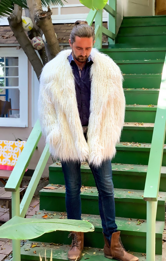 fur jacket men