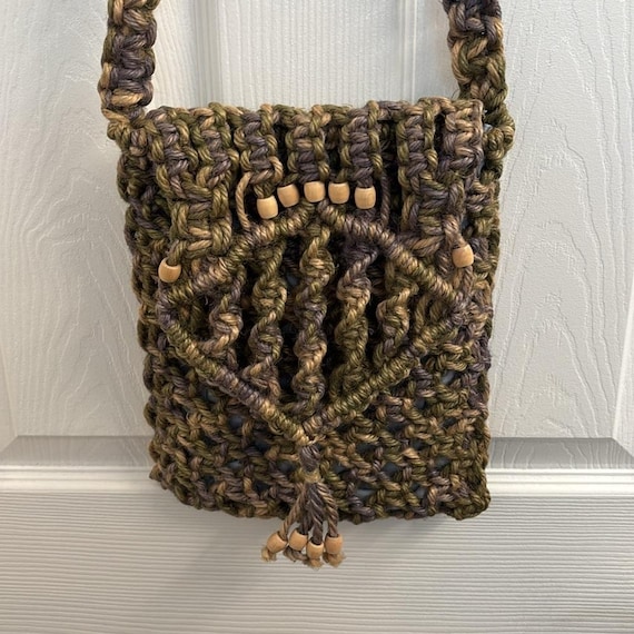 Gorgeous Handcrafted Multicolor Macramé Crochet B… - image 2