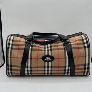 Burberry Boston Bag - Etsy