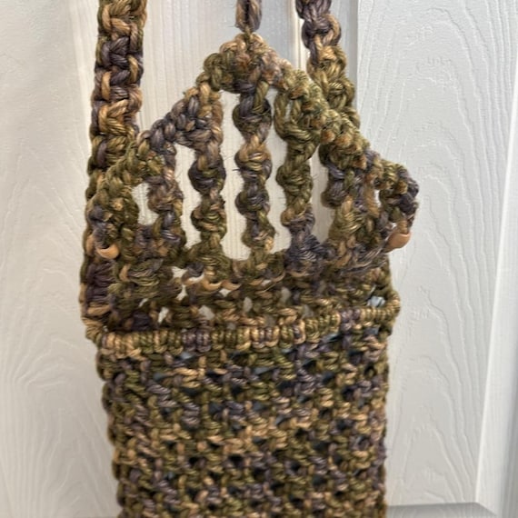 Gorgeous Handcrafted Multicolor Macramé Crochet B… - image 5
