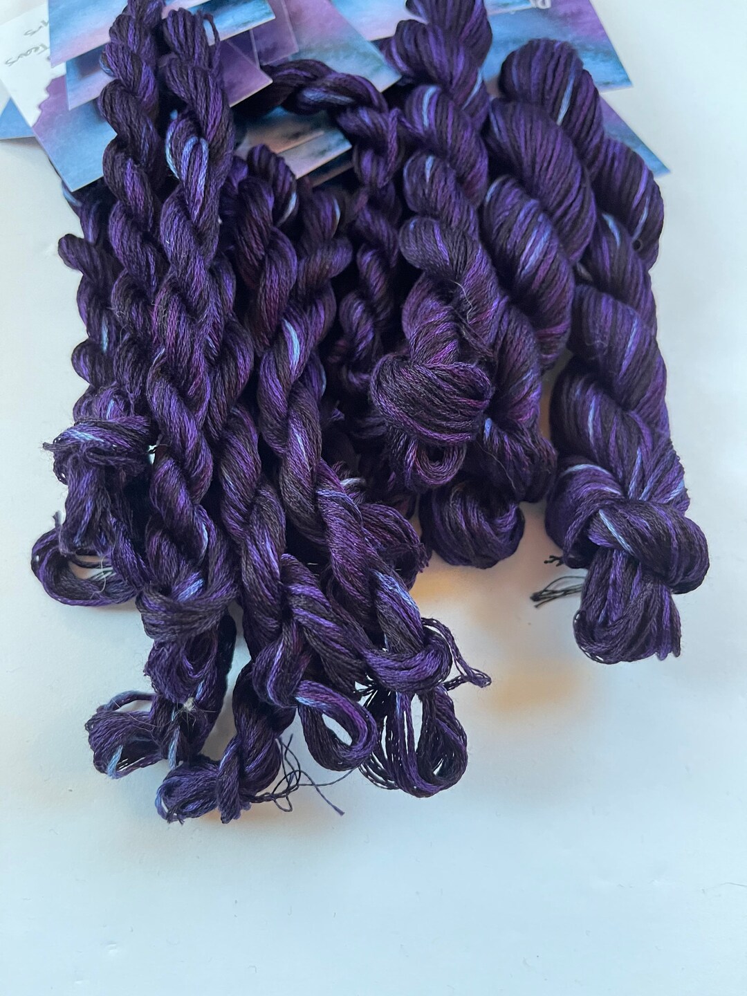 Hand Dyed Floss Bat Tears - Etsy