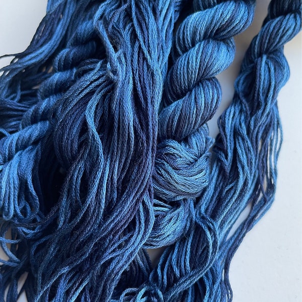 Hand Dyed Floss - Cool