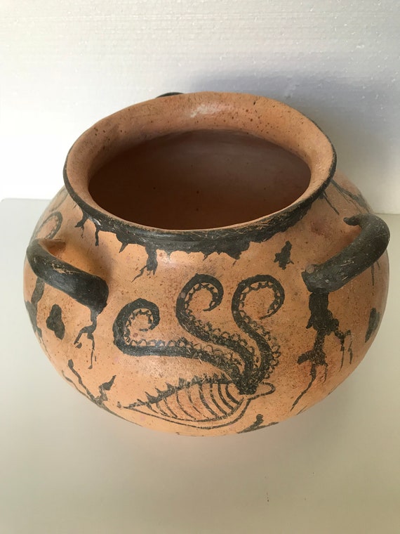 Greek Minoan Artifact Ancient Minoan Vase Ancient Etsy