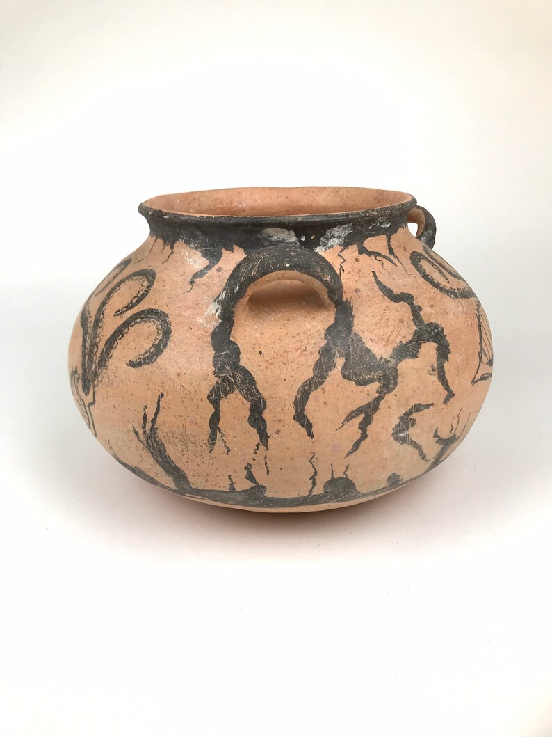 Greek Amphora, Pottery Ceramic Artistic. Greece Ancient. Ancient Minoan