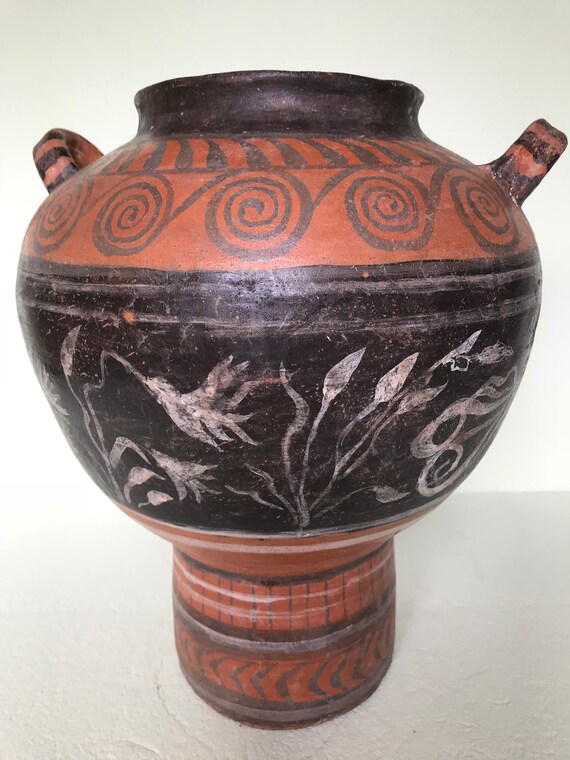 Minoan Vase Greek Art Ceramiche Greche Ancient Etsy