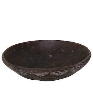 6th century old vintage ceramic bowl from Sardinia, Italy | Handmade pottery | Interior design | Rustic | Neolithic pottery | clay bowl