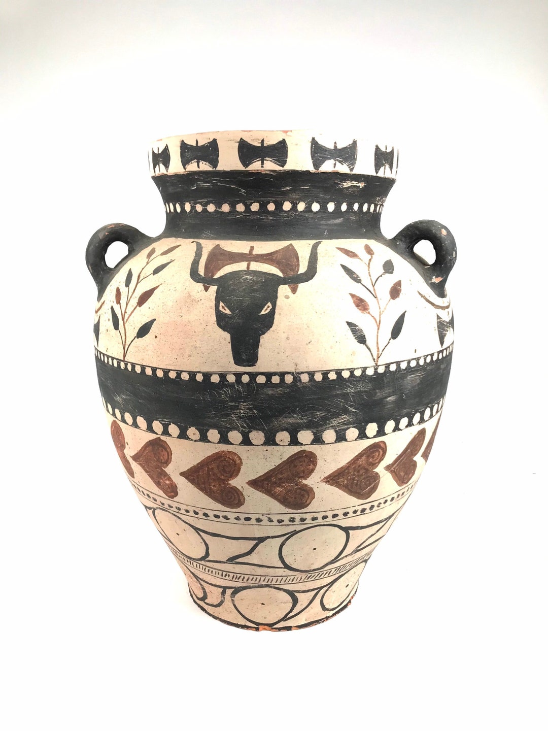古代ギリシャ美術　アンフォラ　水注　花瓶　置物　複製品 古代ギリシャ美術 アンフォラ 水注 花瓶 置物 複製品 しょうもなく