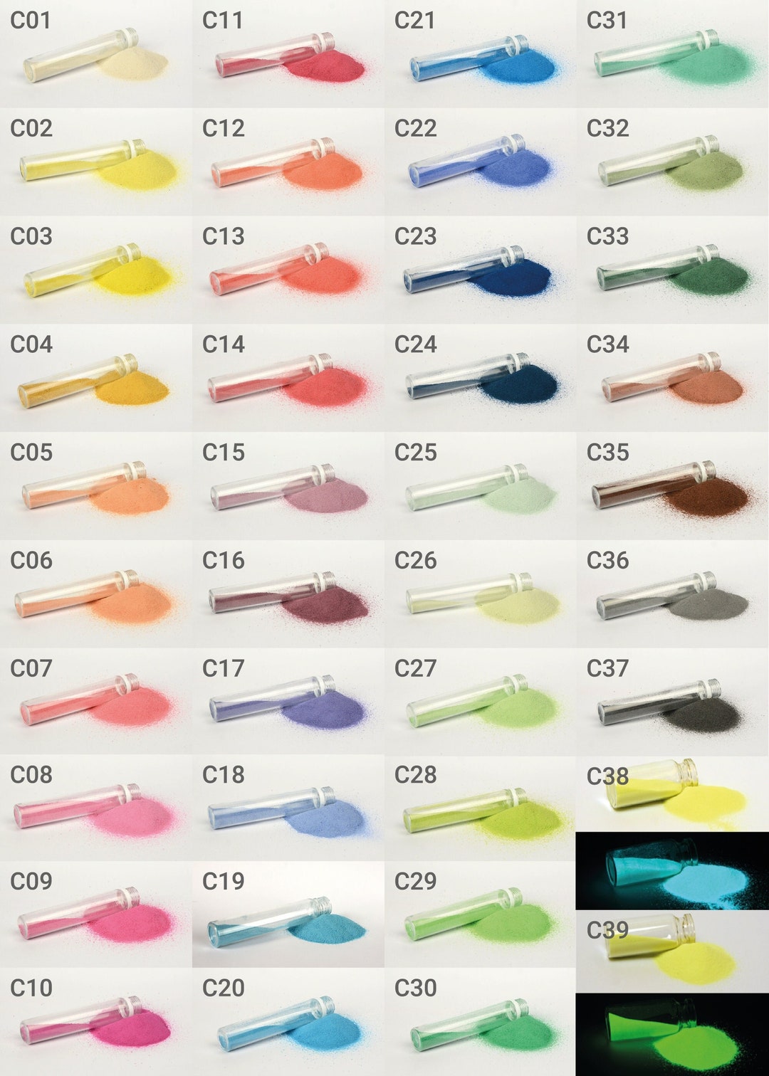 100g Decorative Coloured Sand, Colour Sand, Ceremony Sand, Wedding Sand