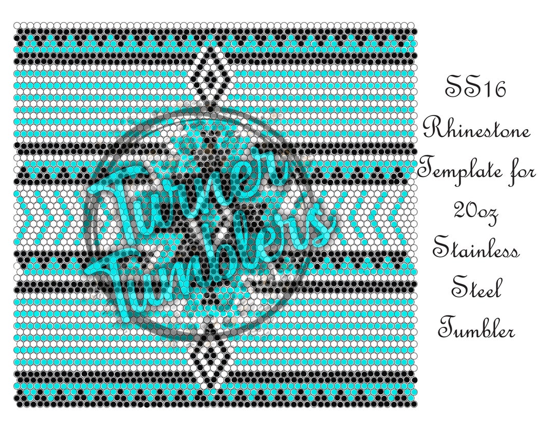 Ss16 Aztec Rhinestone Template 20oz - Etsy