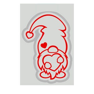 Valentine Gnome freshie STL FILE
