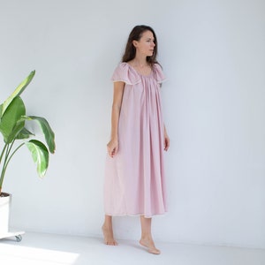 Women nightgown, Women nightwear, Cotton nightdress, Women nightdress
