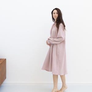 Women nightwear, cotton nightdress, cotton nightgown, long sleeve nightdress