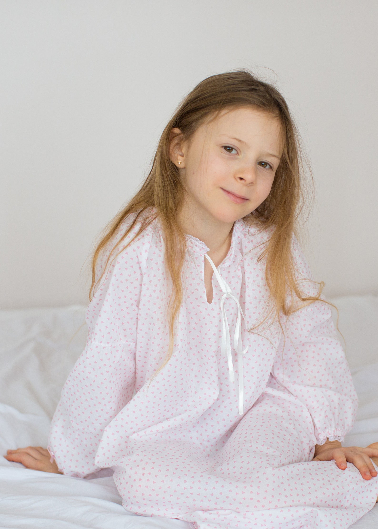 Cotton Girl Nightdress Girl's Nightgown Toddler Etsy