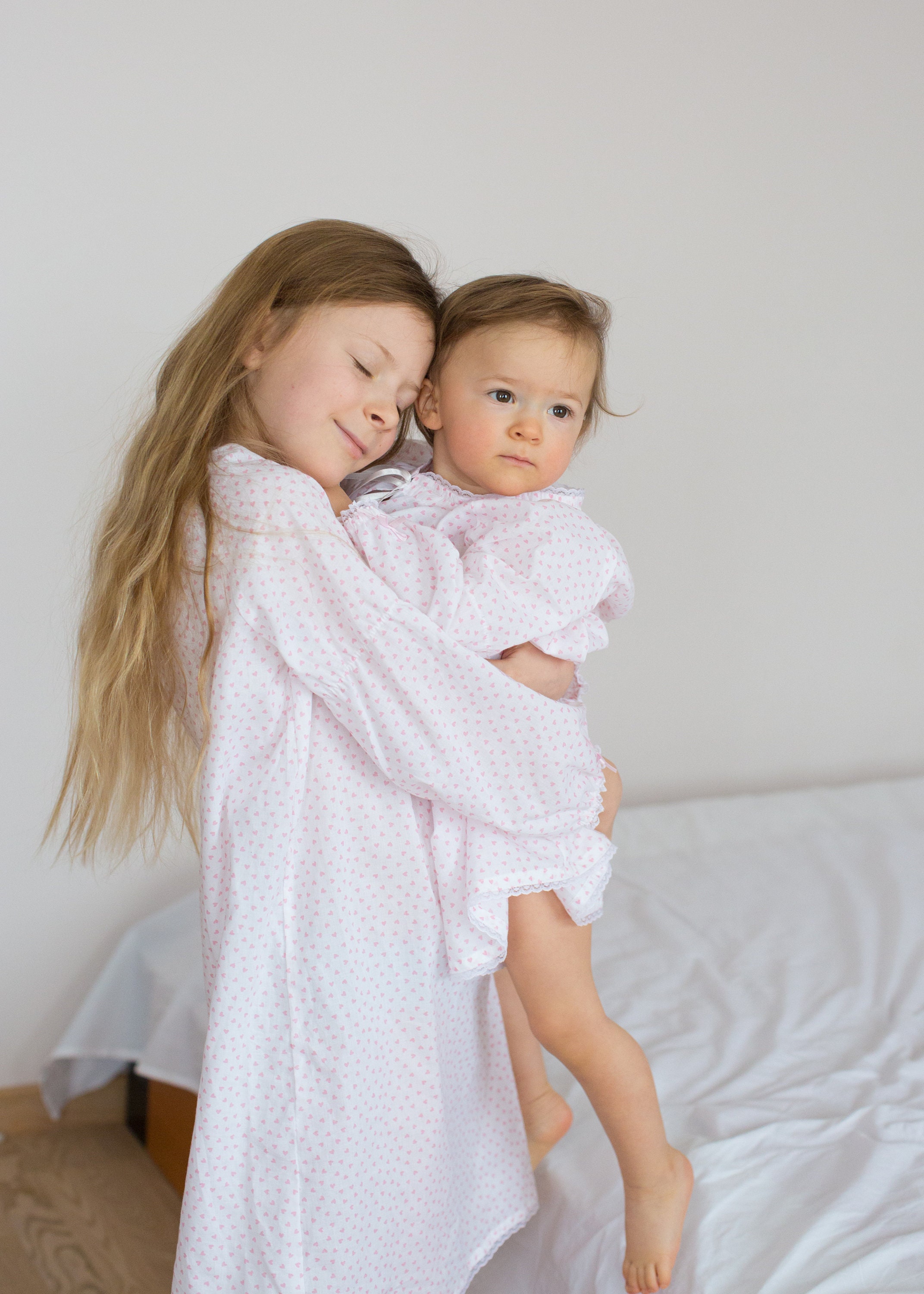 Cotton Girl Nightdress Girl's Nightgown Toddler Etsy