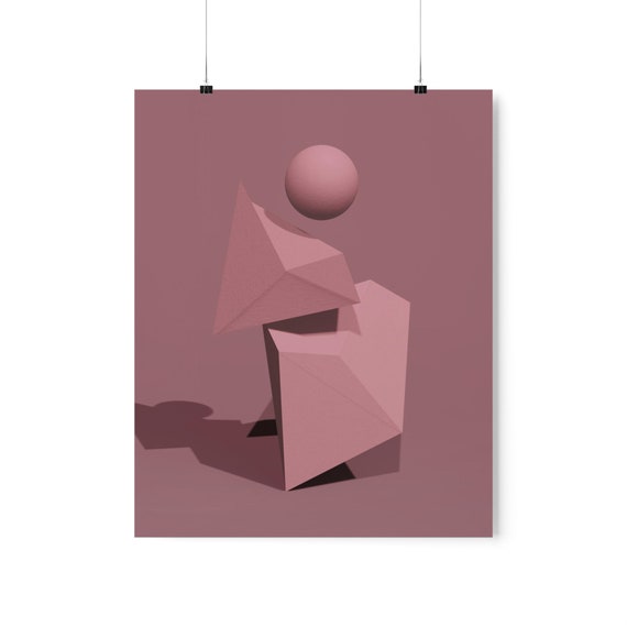 PB & LV Pink Premium Matte Vertical Posters 