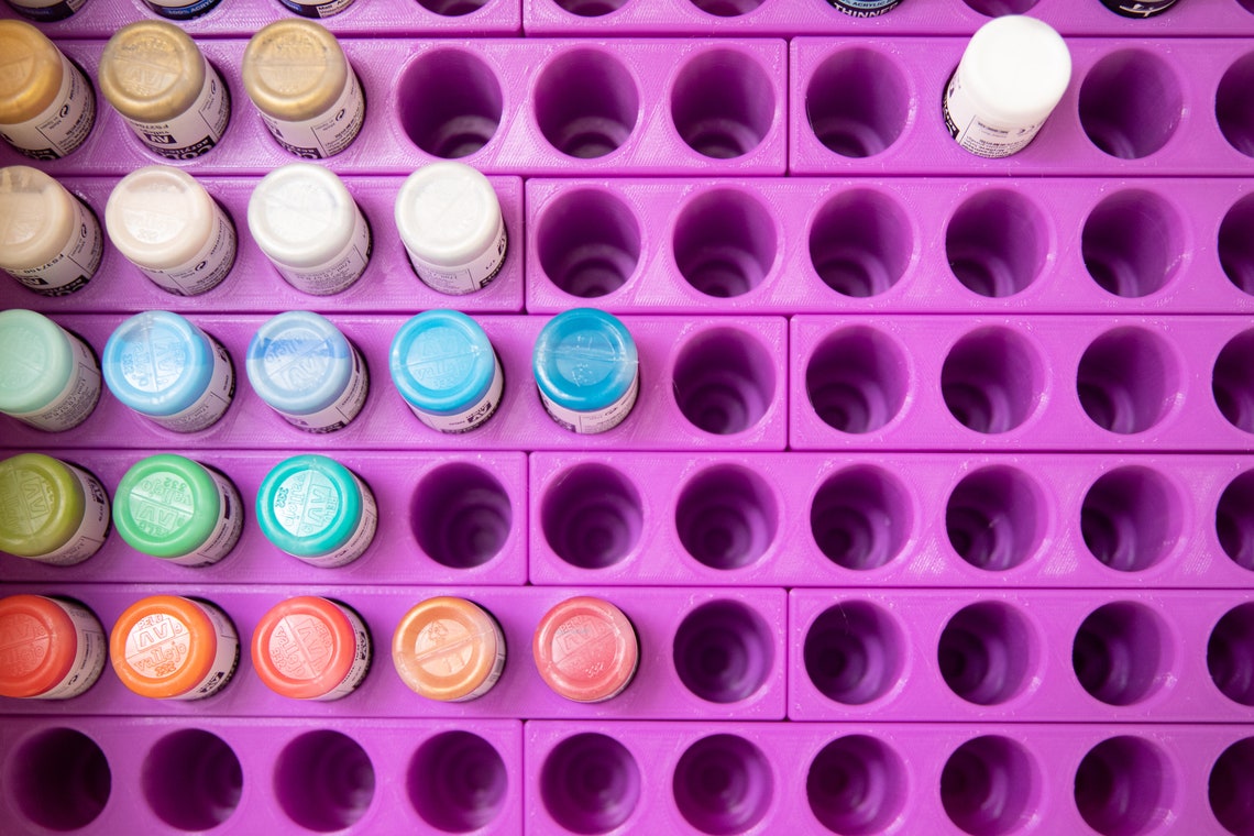 Vallejo Paint wall Storage Etsy