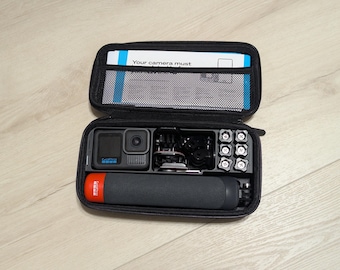 Custom 3D-Printed Organizer Insert for GoPro HERO13 Hardcase – Compact Accessory Storage Tray