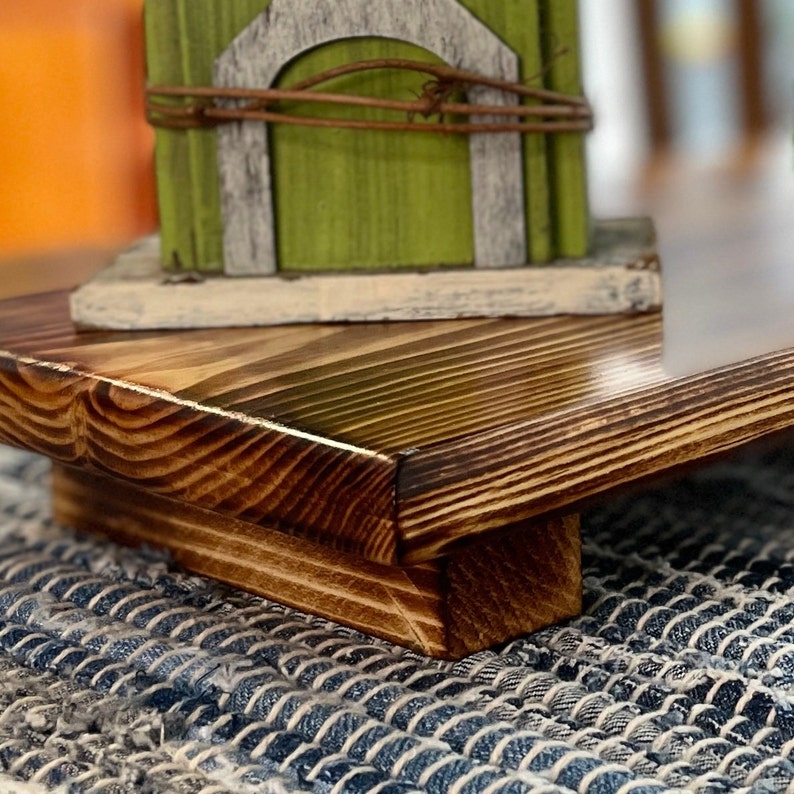 Wooden Riser Centerpiece Farmhouse Centerpiece Pedestal - Etsy