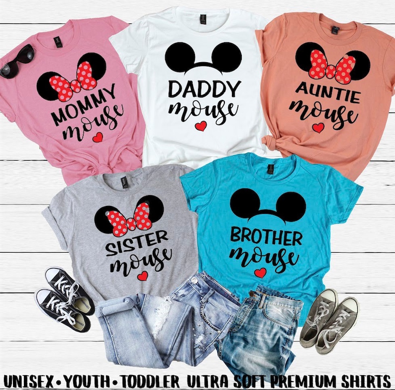 Disney Family Shirts Disney Family Family Disney Shirts Etsy