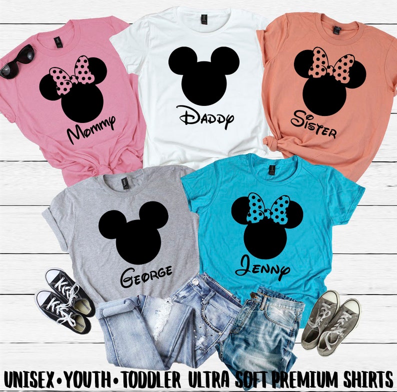 Disney Shirt Disney Womens Disney Shirt Disney Shirts for Etsy