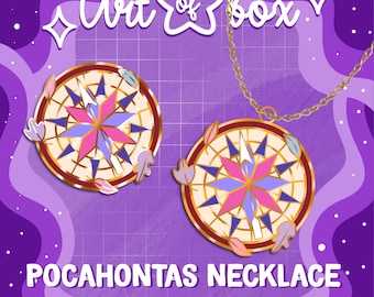 Pocahontas necklace and pins