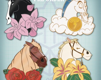 Pre commande pins chevaux disney
