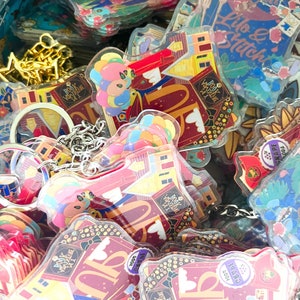Porte clefs Acrylique