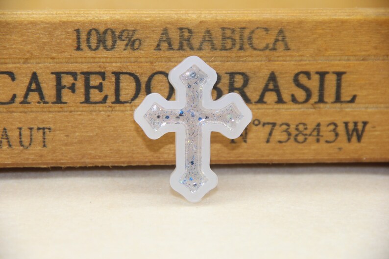 Crystal drop plastic cross pendant silicon mold DIY handmade many kinds of cross star model pendant
