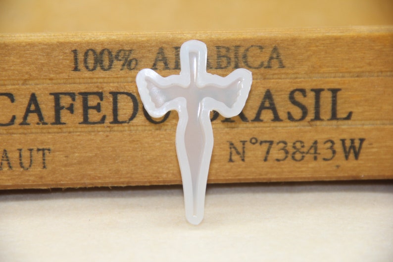 Crystal drop plastic cross pendant silicon mold DIY handmade many kinds of cross star model pendant