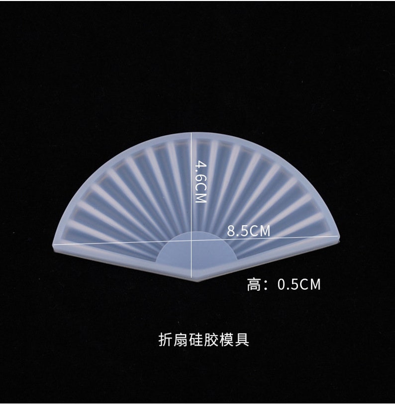 Diy Kristall Kleber Tropfen Form Flügel Faltventilator | Etsy