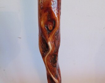 diamond willow hiking stick