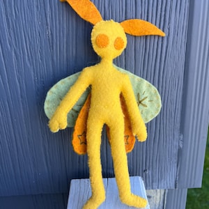 Handsewn Doll // Mothman // Sunny