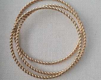 brazalete de cuerda inoxidable