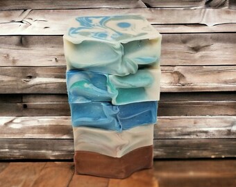 Mens Soap 40+ scents, Goat Milk & Tallow Soap Bar, Homemade Organic Bath Bars, Hand Made The Old Fashioned Way, fathers Day, gift for him